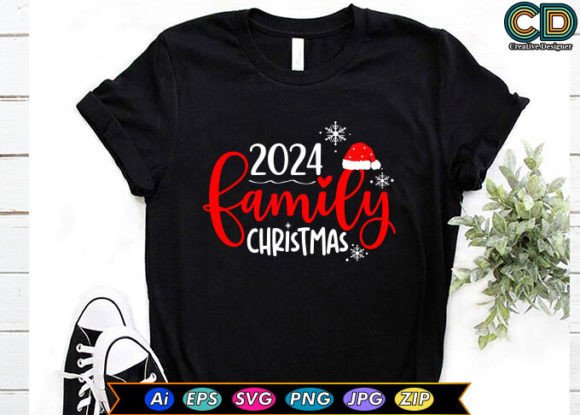 2024 Family Christmas T-Shirt Designs