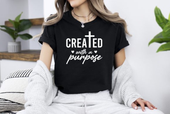 Created with a Purpose Design T-Shirt Designs