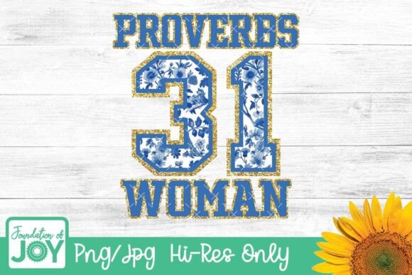 Proverbs 31 Woman Png, Bible Verse Dtf T-Shirt Designs