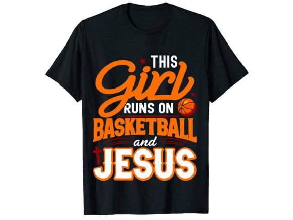 This Girl Runs on T-Shirt Design